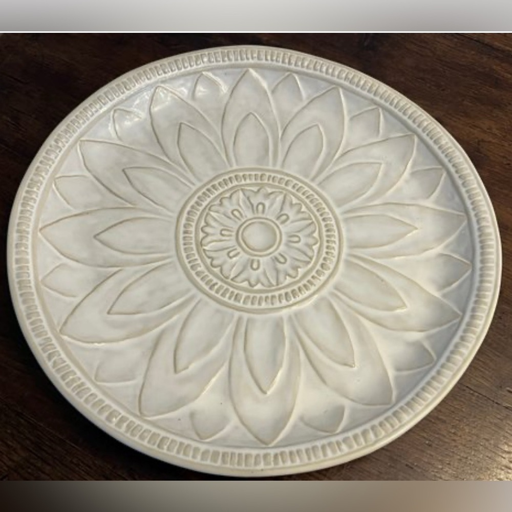 Pottery Barn Juliette Celadon Plate